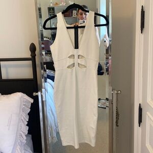 Mason Pencil Dress with Cutouts